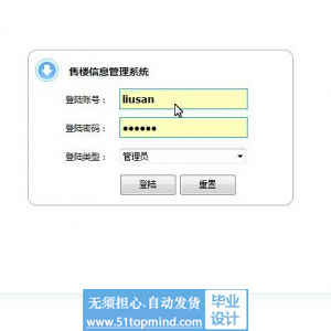 jsp840楼盘售楼信息管理系统