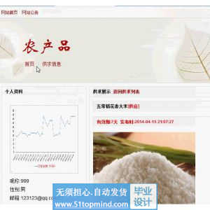 php363农副产品供求信息网站设计