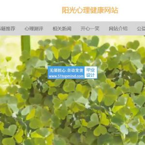 springboot+vue阳光大学生心理健康测试咨询网站java95