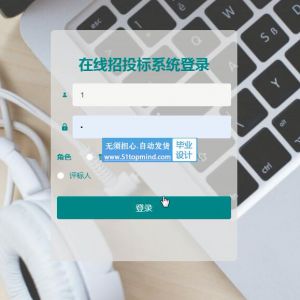 springboot122在线招投标系统vue