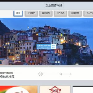 php企业宣传网站vue-zccy5