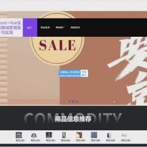 商城购物管理系统 优惠卷_pe085991