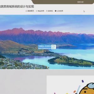 蔬菜商城系统的 pc9h94bb