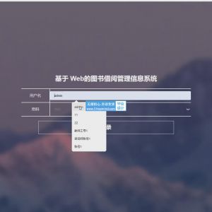 springboot基于 vue的图书借阅管理信息系统_i75dysp7