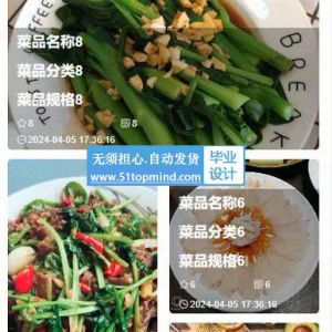 微信小程序的协同过滤算法的校园点餐订餐系统美食圈分享系统
